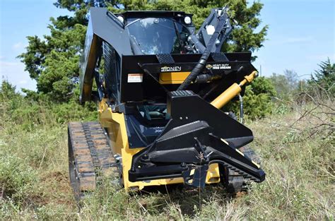 skid steer removing small trees|skid steer mounted tree shear.